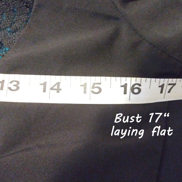 C’est Toi Lace Back Drape Jacket L Gothic Romantic Boho Chic Dark Academia Black - Picture 8 of 9